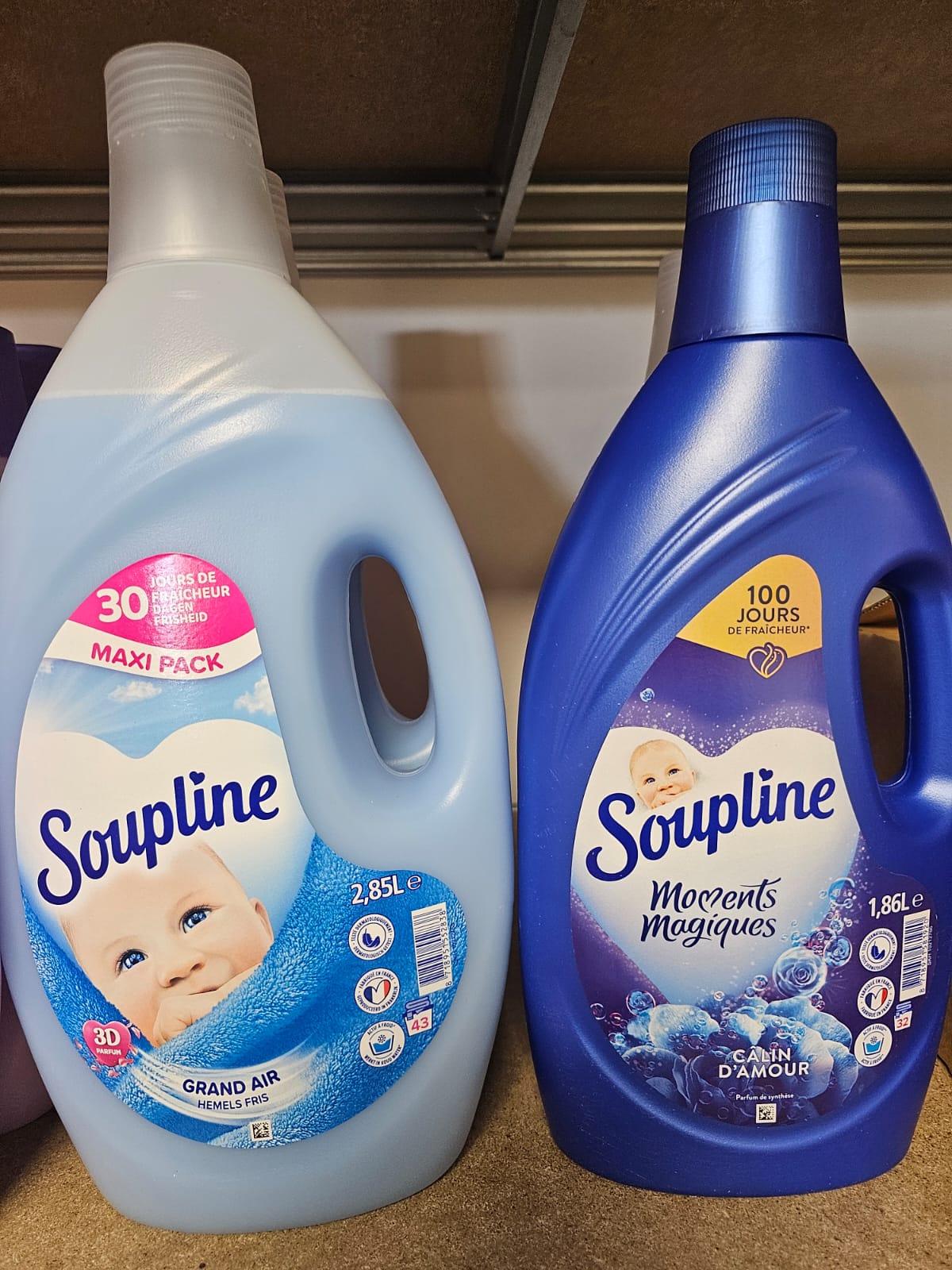 Soupline Ultra Fraîcheur – Adoucissant pour un Linge Doux et Parfumé ✨🌸